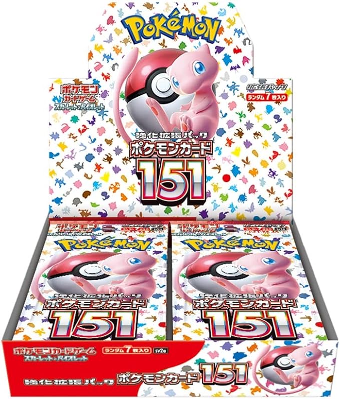 ポケモンカードゲーム スカーレット&バイオレット 強化拡張パック 「ポケモンカード151」（イチゴーイチ）」 BOX