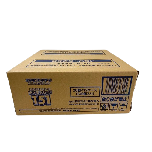 ポケモンカードゲーム スカーレット&バイオレット 強化拡張パック 「ポケモンカード151」（イチゴーイチ）」 カートン