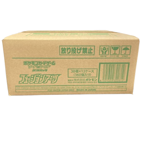 ポケモンカードゲーム ソード＆シールド 拡張パック フュージョンアーツ　カートン